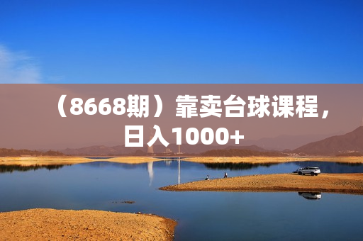 （8668期）靠卖台球课程，日入1000+