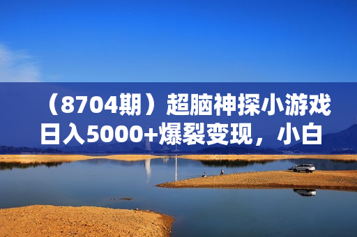 （8704期）超脑神探小游戏日入5000+爆裂变现，小白一定要做的项目，年入百万不在话下