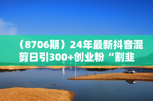 （8706期）24年最新抖音混剪日引300+创业粉“割韭菜”单月变现十万+实操教程！