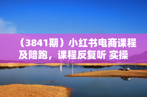 （3841期）小红书电商课程及陪跑，课程反复听 实操随时问 学这一门就够了
