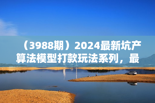（3988期）2024最新坑产算法模型打款玩法系列，最新淘宝实操玩法