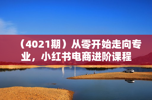 （4021期）从零开始走向专业，小红书电商进阶课程