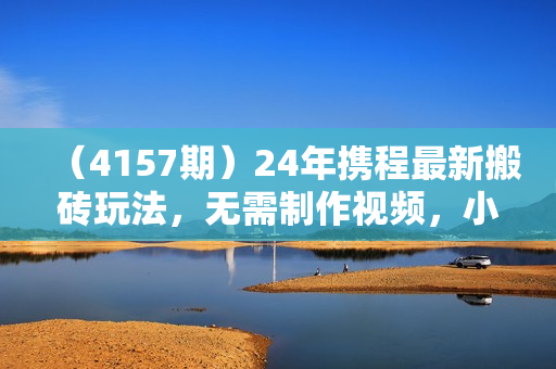 （4157期）24年携程最新搬砖玩法，无需制作视频，小白单号月入1500，可批量操作！