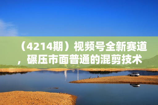 （4214期）视频号全新赛道，碾压市面普通的混剪技术，内容原创度高，小白也能学会【揭秘】