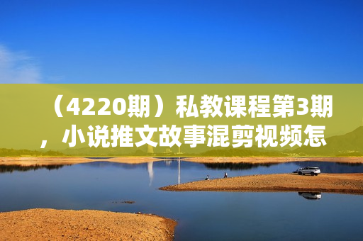 （4220期）私教课程第3期，小说推文故事混剪视频怎么找素材