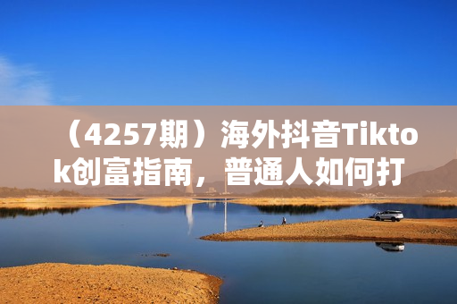 （4257期）海外抖音Tiktok创富指南，普通人如何打开TK印钞机