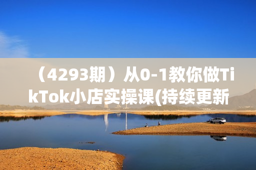 （4293期）从0-1教你做TikTok小店实操课(持续更新)，手把手教你，简单易学