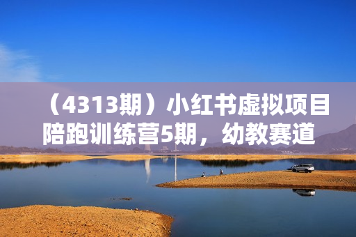 （4313期）小红书虚拟项目陪跑训练营5期，幼教赛道等虚拟项目引流变现