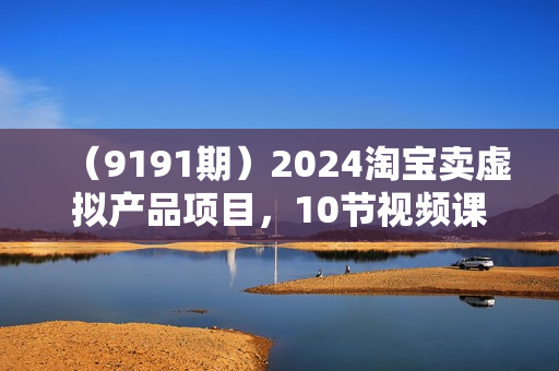（9191期）2024淘宝卖虚拟产品项目，10节视频课+提供货源