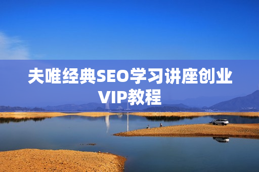 夫唯经典SEO学习讲座创业VIP教程