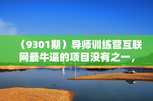 （9301期）导师训练营互联网最牛逼的项目没有之一，新手小白必学，月入3万+轻轻松松