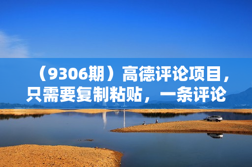 （9306期）高德评论项目，只需要复制粘贴，一条评论8块