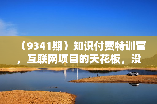 （9341期）知识付费特训营，互联网项目的天花板，没有之一，小白轻轻松松月入三万+