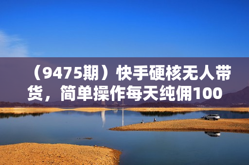 （9475期）快手硬核无人带货，简单操作每天纯佣1000+,仅需一部手机，新手小白直接上手