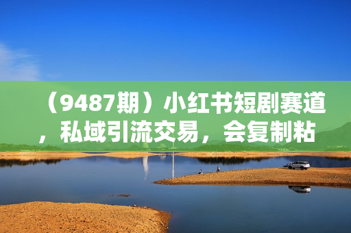 （9487期）小红书短剧赛道，私域引流交易，会复制粘贴，日入500+（附6.7T短剧资源）