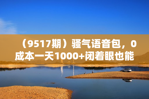 （9517期）骚气语音包，0成本一天1000+闭着眼也能出单