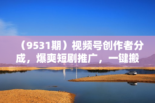 （9531期）视频号创作者分成，爆爽短剧推广，一键搬运，傻瓜式操作，月入1w+