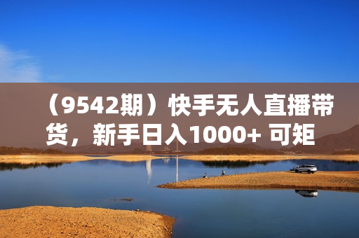 （9542期）快手无人直播带货，新手日入1000+ 可矩阵操作