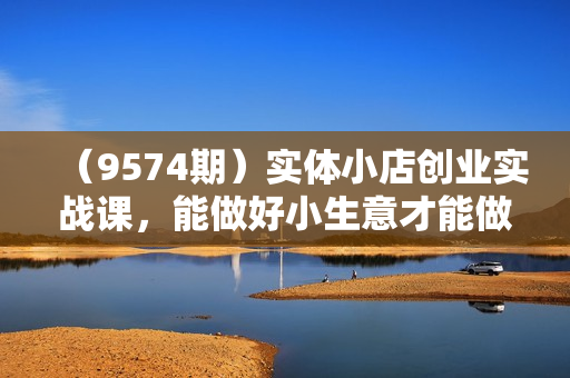 （9574期）实体小店创业实战课，能做好小生意才能做好大生意-41节完整版