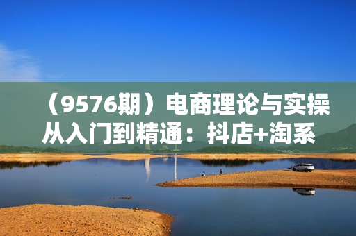 （9576期）电商理论与实操从入门到精通：抖店+淘系+多多，新手篇+进阶篇