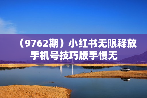 （9762期）小红书无限释放手机号技巧版手慢无