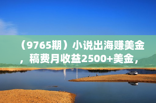 （9765期）小说出海赚美金，稿费月收益2500+美金，仅需chatgpt粘贴复制，新手也能玩转