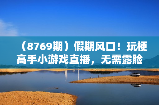 （8769期）假期风口！玩梗高手小游戏直播，无需露脸，每天2小时，小白也可月入2W+