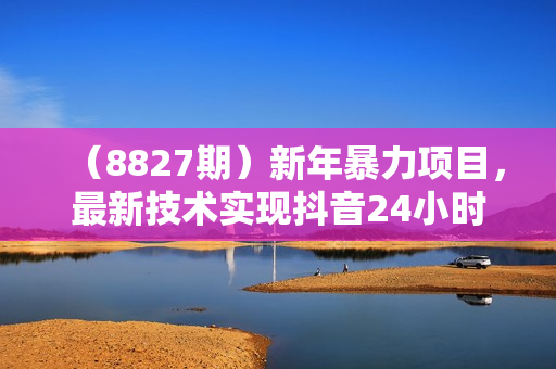 （8827期）新年暴力项目，最新技术实现抖音24小时无人直播 零风险不违规 每日躺赚3000
