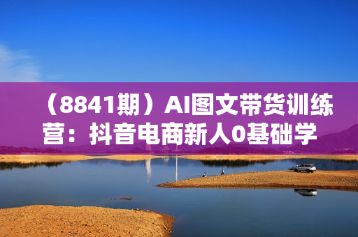 （8841期）AI图文带货训练营：抖音电商新人0基础学，几张图文能赚1.4w+