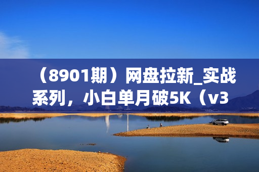 （8901期）网盘拉新_实战系列，小白单月破5K（v3.0版保姆级教程）
