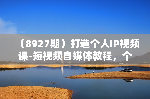 （8927期）打造个人IP视频课-短视频自媒体教程，个人IP如何定位，如何变现
