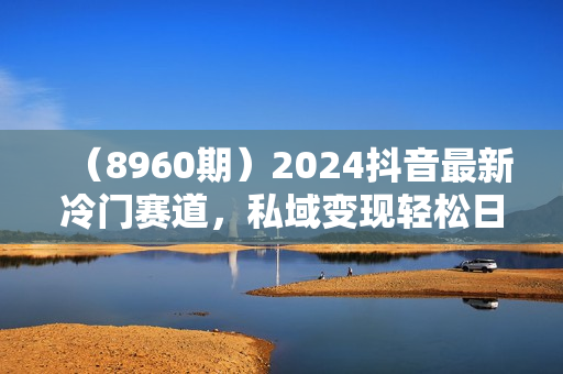 （8960期）2024抖音最新冷门赛道，私域变现轻松日入200＋，作品制作简单，流量爆炸
