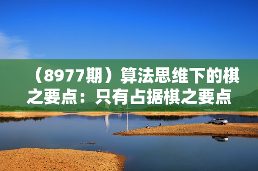 （8977期）算法思维下的棋之要点：只有占据棋之要点，才能战胜强大对手（20节）