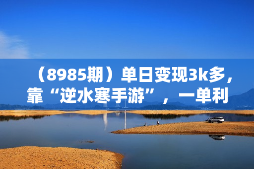 （8985期）单日变现3k多，靠“逆水寒手游”，一单利润35，小白只需一台手机即可操
