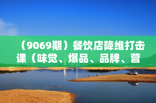 （9069期）餐饮店降维打击课（味觉、爆品、品牌、营销、赚钱）17节高清无水印