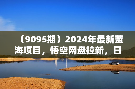 （9095期）2024年最新蓝海项目，悟空网盘拉新，日入2700+错过后悔一年【附保姆级教