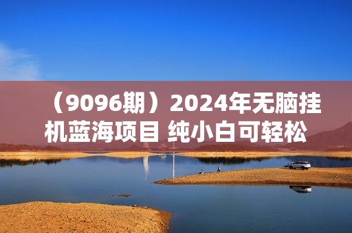 （9096期）2024年无脑挂机蓝海项目 纯小白可轻松上手 轻松实现躺赚日入900+