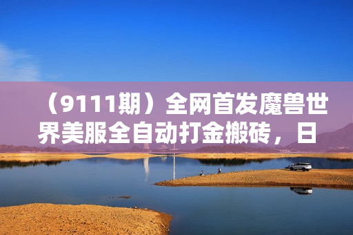 （9111期）全网首发魔兽世界美服全自动打金搬砖，日入1000+，简单好操作，保姆级教学