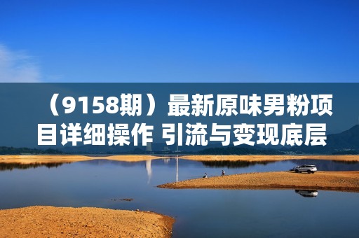 （9158期）最新原味男粉项目详细操作 引流与变现底层逻辑+知乎与b站实操引流创新玩法