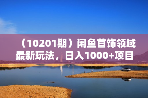 （10201期）闲鱼首饰领域最新玩法，日入1000+项目0门槛一台设备就能操作