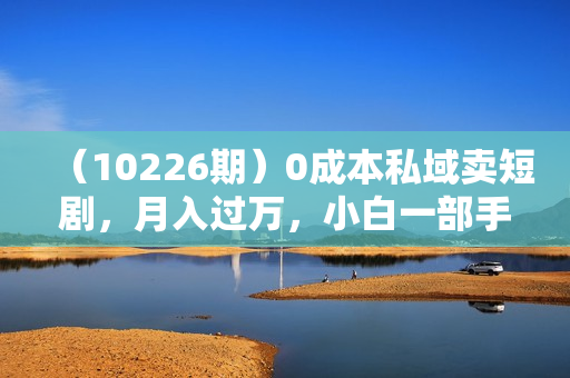 （10226期）0成本私域卖短剧，月入过万，小白一部手机即可操作（附500G短剧资源）