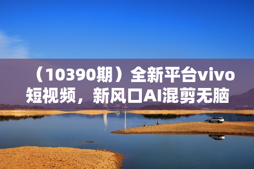 （10390期）全新平台vivo短视频，新风口AI混剪无脑搬运，冷门风口当天见收益，7天