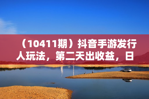 （10411期）抖音手游发行人玩法，第二天出收益，日入1000+