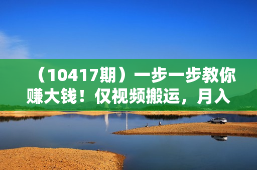 （10417期）一步一步教你赚大钱！仅视频搬运，月入3万+，轻松上手，打通思维，处处