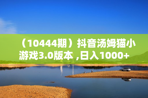 （10444期）抖音汤姆猫小游戏3.0版本 ,日入1000+,无人挂机玩法,小白看一遍就会