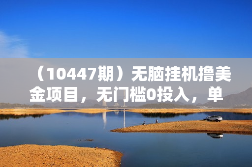 （10447期）无脑挂机撸美金项目，无门槛0投入，单日可达300＋