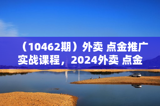 （10462期）外卖 点金推广实战课程，2024外卖 点金推广全流程（7节课+资料）