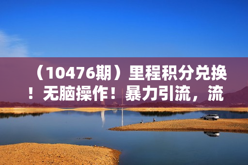 （10476期）里程积分兑换！无脑操作！暴力引流，流量为王。里程积分兑换机票售卖