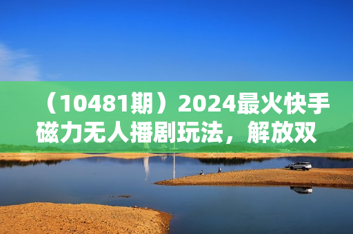 （10481期）2024最火快手磁力无人播剧玩法，解放双手日入500+