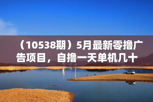（10538期）5月最新零撸广告项目，自撸一天单机几十，推广躺赚管道收益，日入几百+